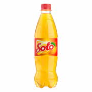 En stor solo brus flaske