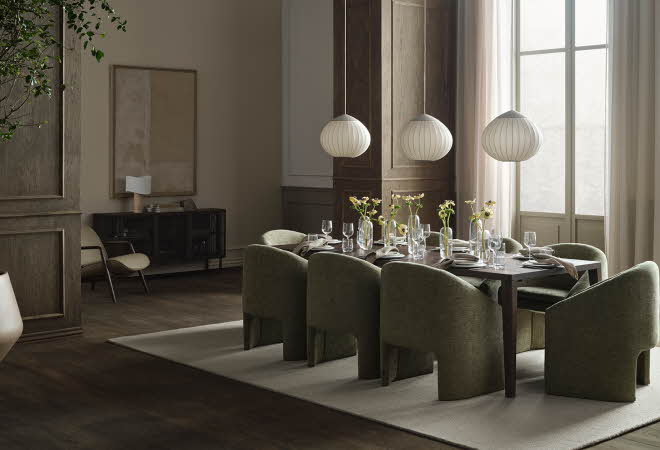 bilde av spise stue med spisebord