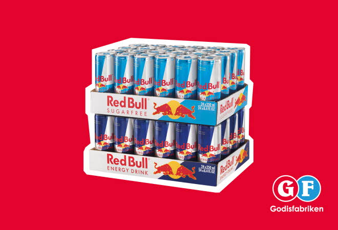 bilde av 2 24-pak redbull