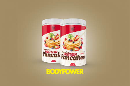 To bokser pannekaker med protein fra North Nutrition