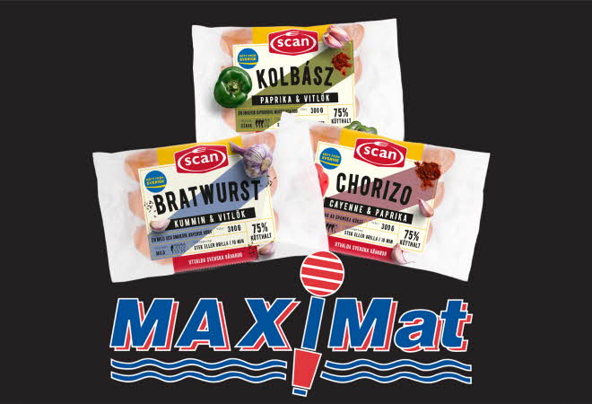 3 paket grillkorv