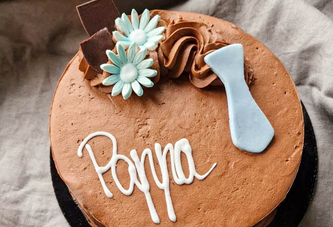 Sjokoladekake til farsdag