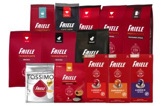 bilde av diverse Friele produkter