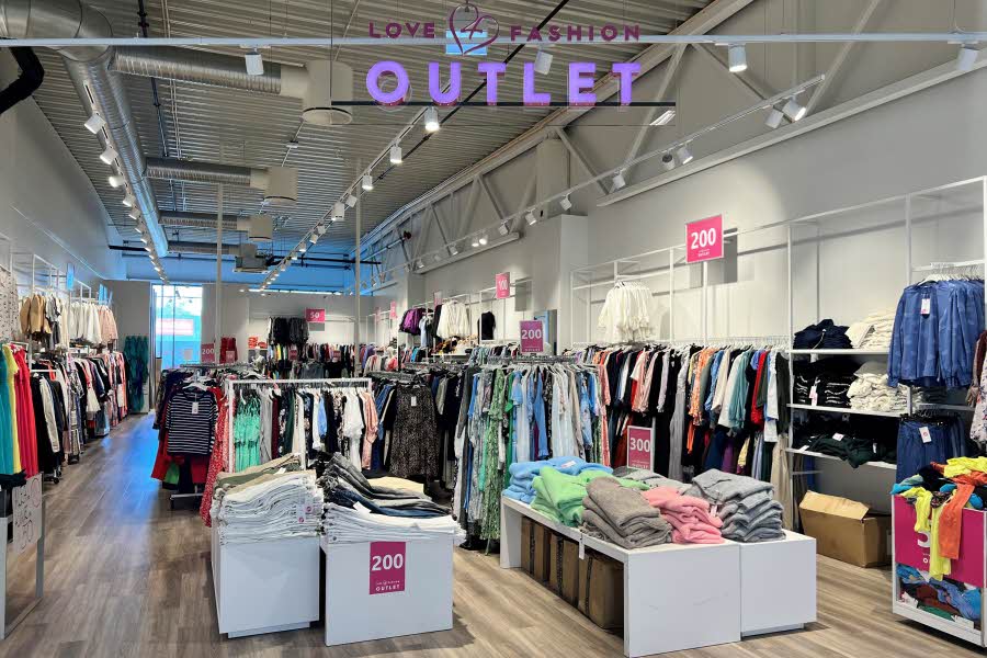 Butikkfasaden til Love 4 Fashion