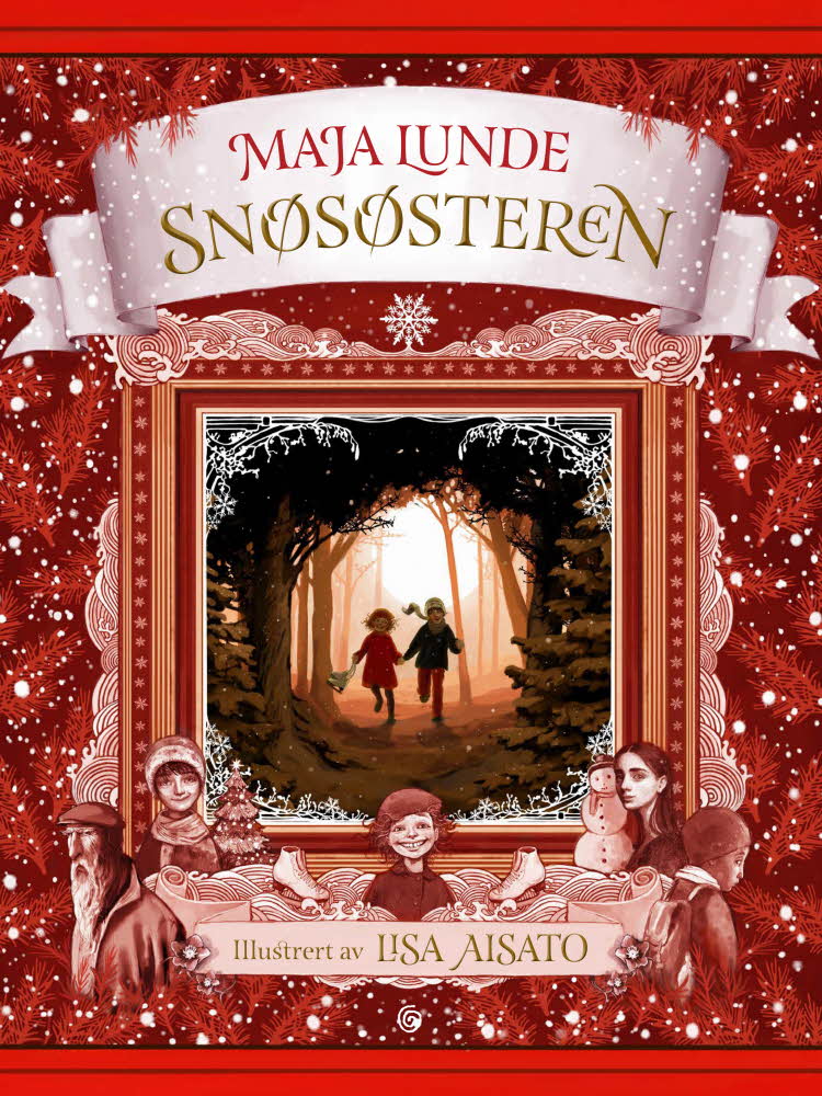 Omslaget til boken Snøsøsteren av Maja Lunde