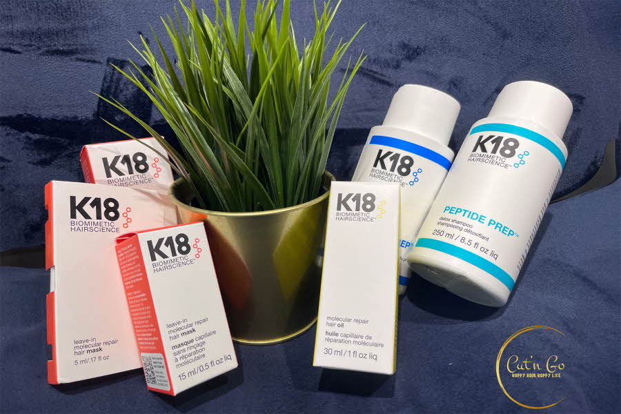 Et utvalg av K18 produkter