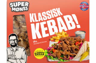 Bilde av supermønsj Klassisk kebab