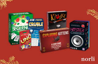 bilde av diverse brettspill og spill