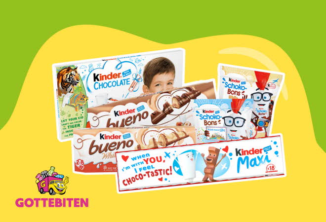 bilde av kinder sjokolade