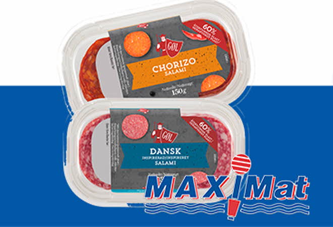 2 st dansk salami