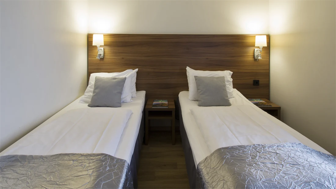 Separate senger i twin rom på Thon Hotel Horten