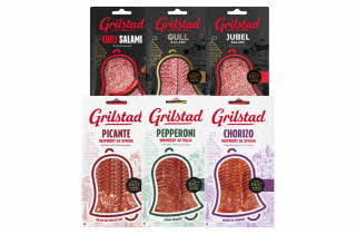 Seks forskjellige spekemat fra Grilstad