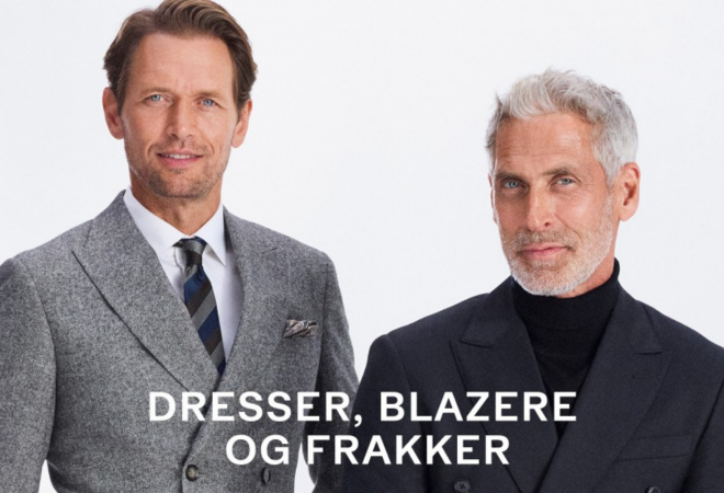 To menn i Dresser fra Dressmann -30%