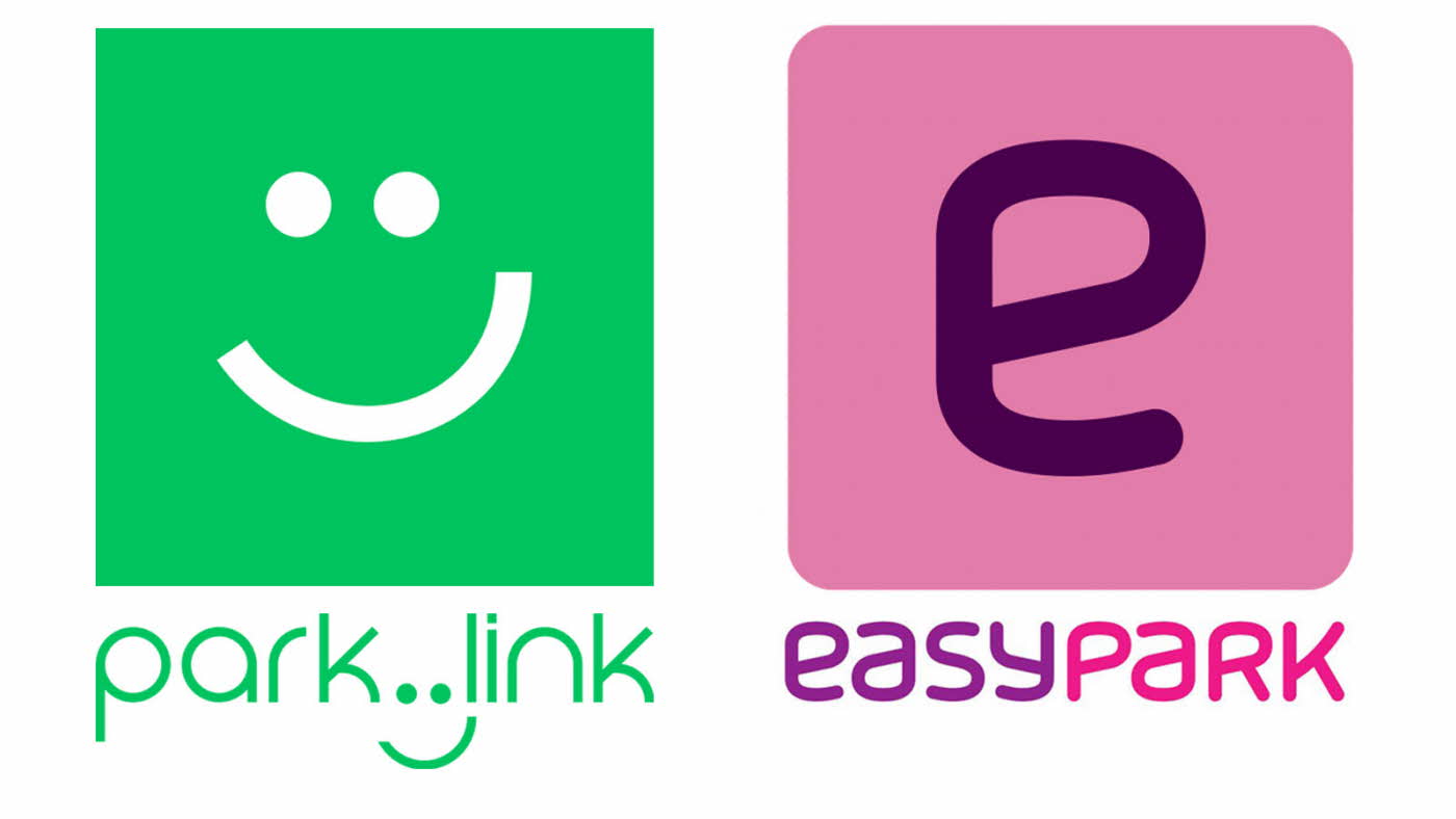 Logo til ParkLink og EasyPark