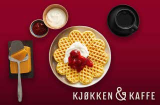 kaffe og vaffel