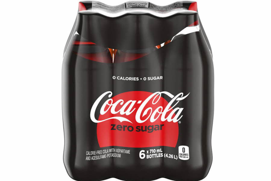 coca cola zero 6 pk
