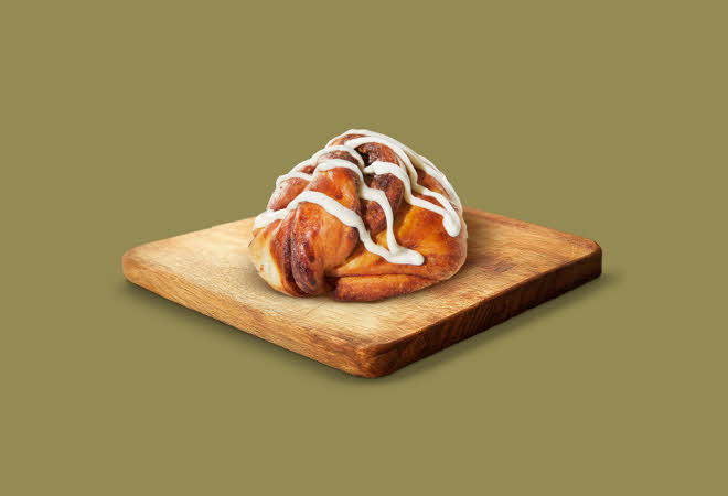 Kanelsnurr på en fjøl