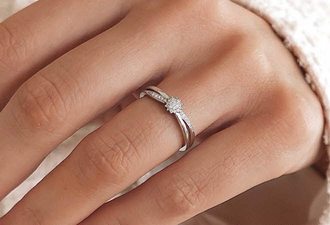 bilde av en diamantring