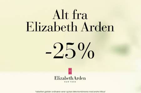 -25% fra Arden plakat