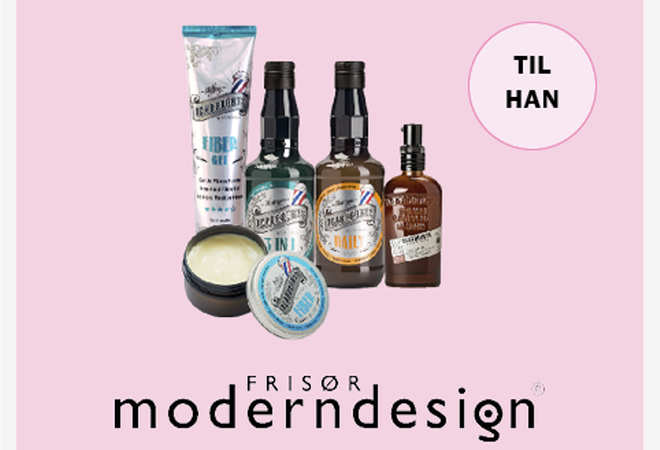 Hårprodukter frisør modern design til han