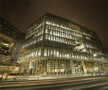 Fasade, næringseiendom, februar 2020