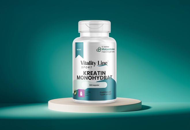 bilde av kreatin fra vitality line