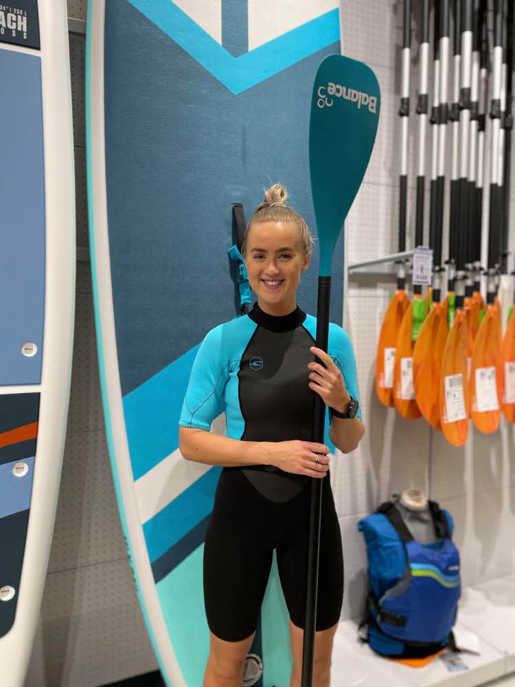 Elise surfbrett og åre