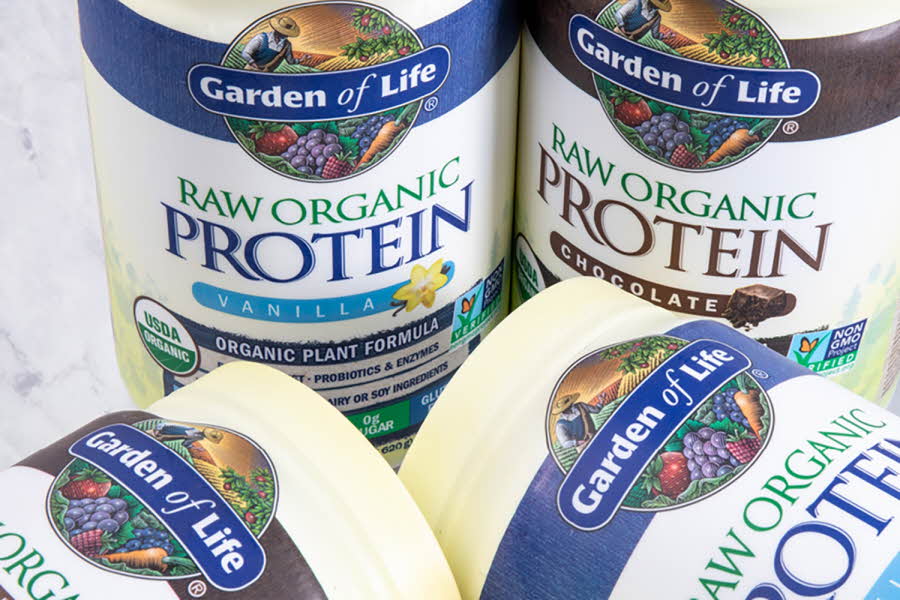 Raw Organic protein