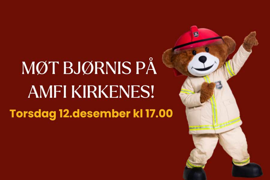 Møt Bjørnis på AMFI Kirkenes