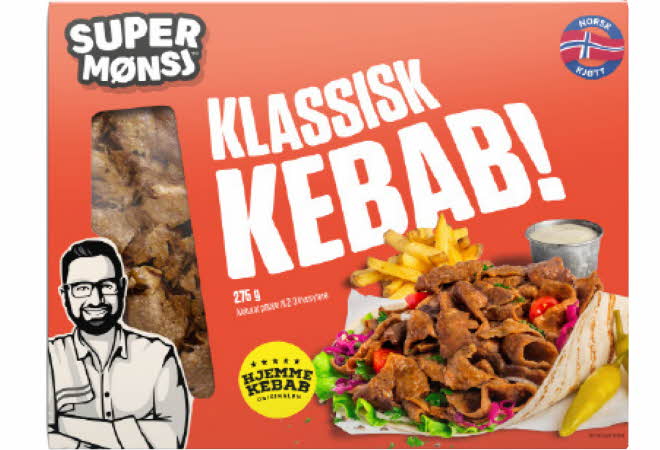 Bilde av supermønsj Klassisk kebab
