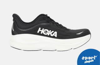 En sort Hoka Bondi 9
