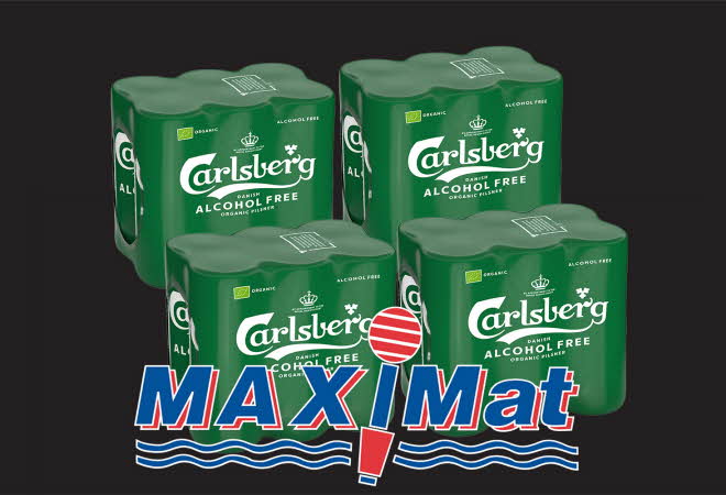4 förp alkoholfri öl, carlsberg