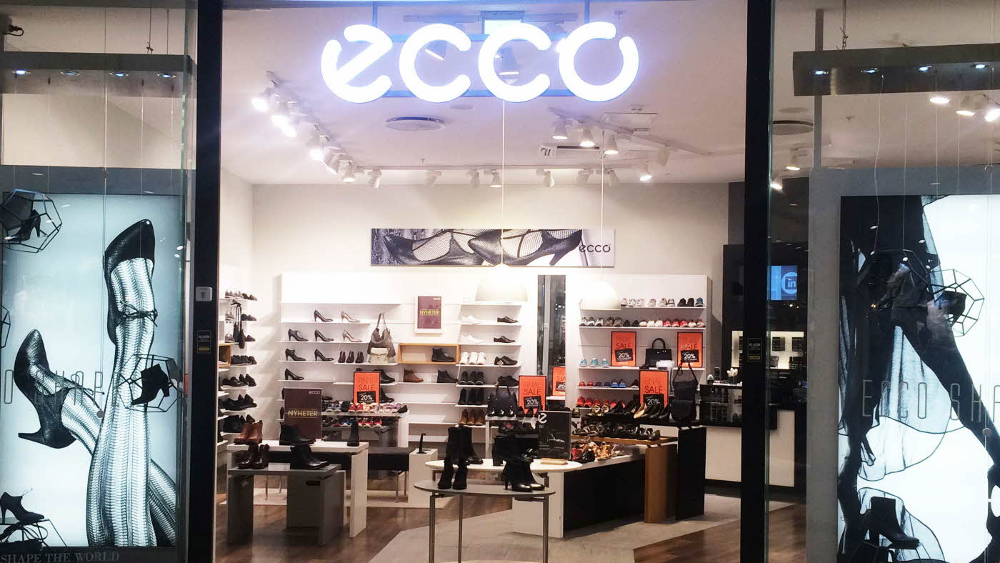 Butikkfasade til Ecoo