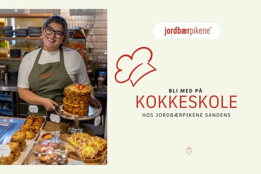 Kokkeskole jordbærpikene