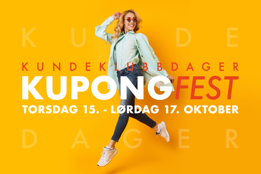 Kupongfest - Sartor Kundeklubb