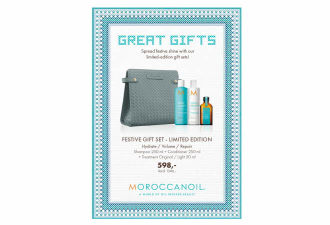 Gavesett fra Moroccanoil