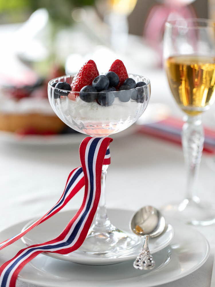 Dessert i et glass