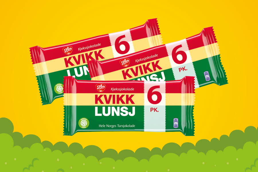 6-pakk Kvikk Lunsj