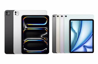 Flere forskjellige iPad-er.