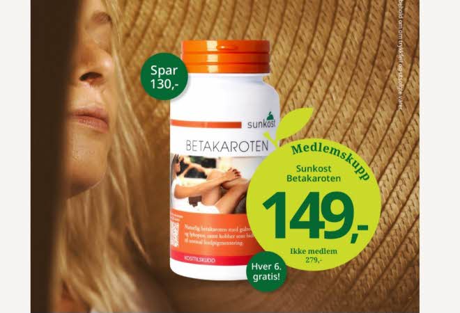 Betakaroten sunkost