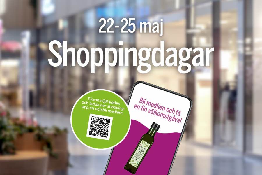 Shoppingdagar 22-25 maj