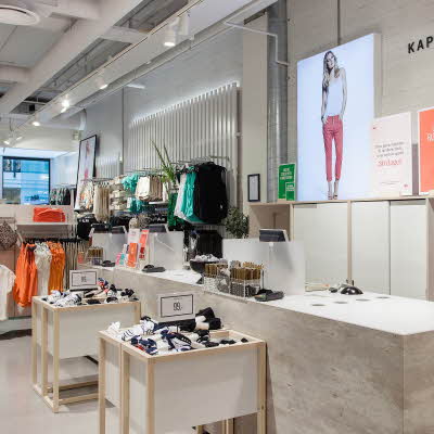 Oversikt over Kappahl-butikken