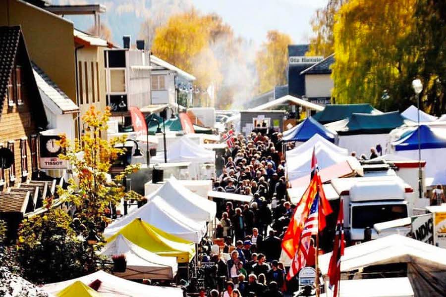 OttaMartnan, Otta, Otta byen ved Rondane, Gudbrandsdalen, Lyst, Martnasfest  