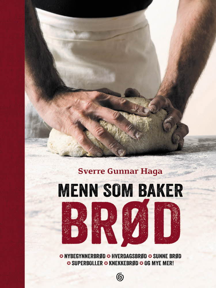 Bokomslaget til "Menn som baker brød" Bokomslaget til "Surdeig"