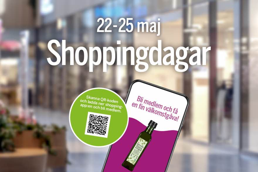 Shoppingdagar 22-25 maj