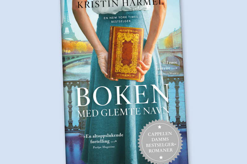 Boken "Boken med glemte navn" av Kristin Harmel