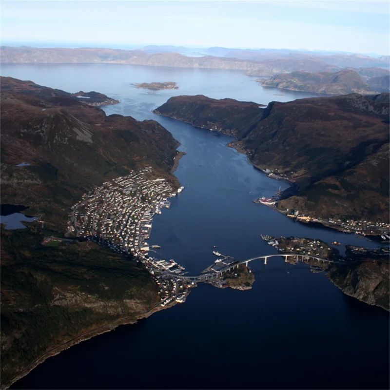 Utsikt over Måløy