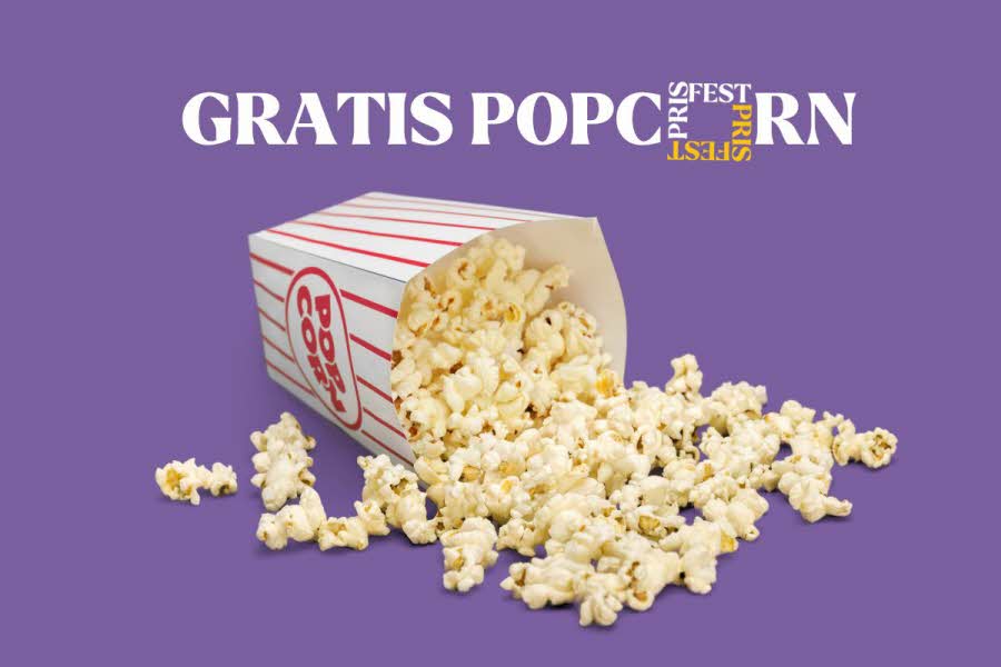Gratis popcorn