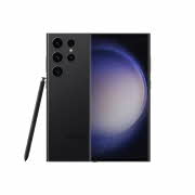 sort smarttelefon med penn