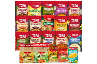 Stort utvalg Toro poser.